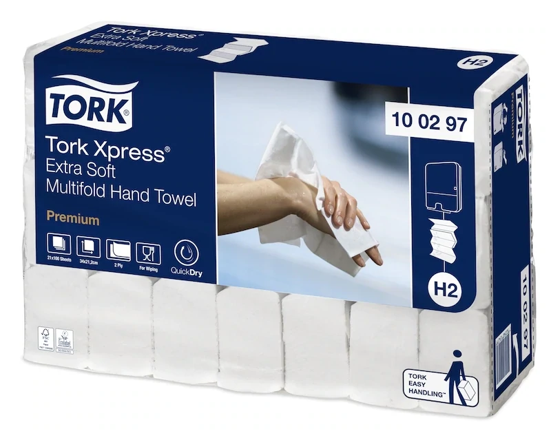 &quot;Tork Xpress extra-weiche Multifold-Handtücher System H2