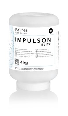 IMPULSON blitz Feststoff-Geschirrreiniger für gewerbliche Geschirrspülmaschinen
