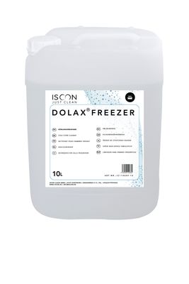 DOLAX freezer Kühlhausreiniger. Anwendbar bis -30 °C.