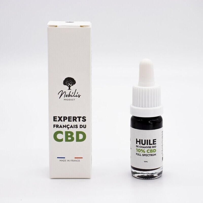 Huile 10% CBD - Nobilis