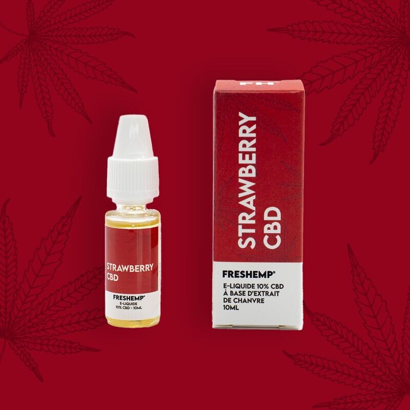 E-liquide FRESHEMP 10% - 10ml -
Saveur Strawberry