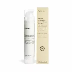 Créme réparatrice et hydratante au CBD - Hemeka