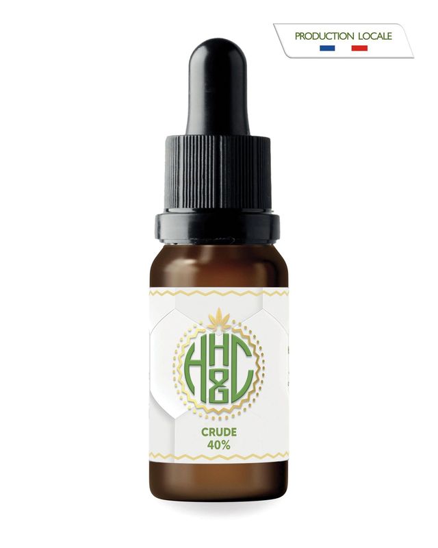 Huile 40% CBD CRUDE - Happy Hemp&Co