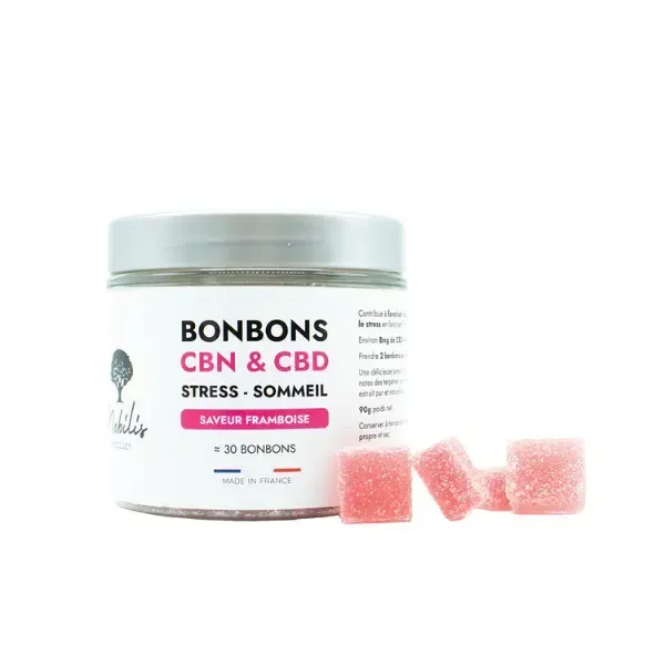 Bonbons CBD CBN Stress et Sommeil - Nobilis