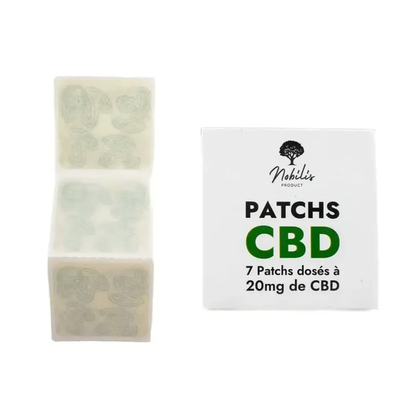 Patchs CBD 20mg - Nobilis