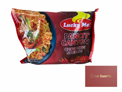 Lucky Me Pancit Canton, Flavor: Hot Chili