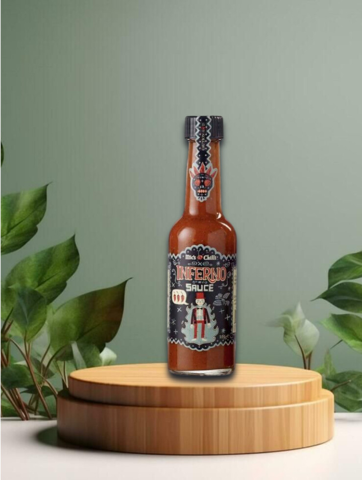 Mics Chilli Inferno Sauce Original 155 g 60,000 Scoville