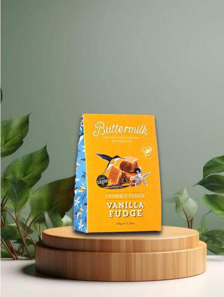 Buttermilk Crumbly Vanilla Fudge 150g