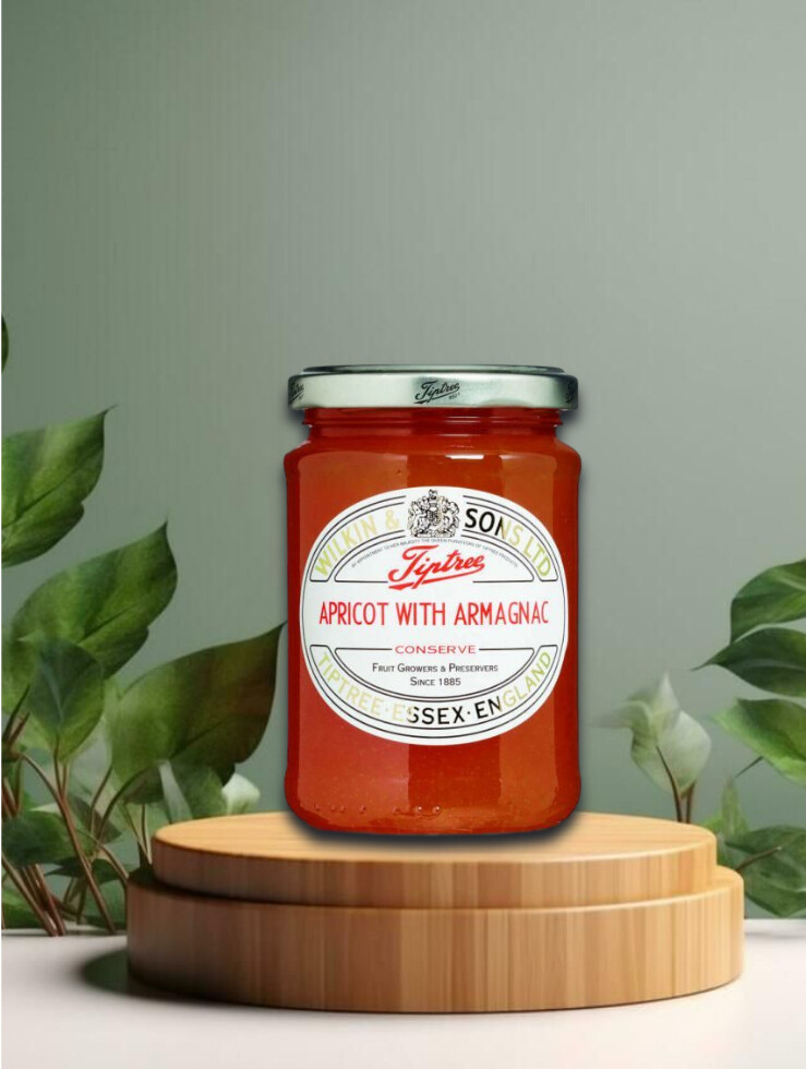 W&amp;S Apricot &amp; Armagnac 340g Glas 4%Vol.
