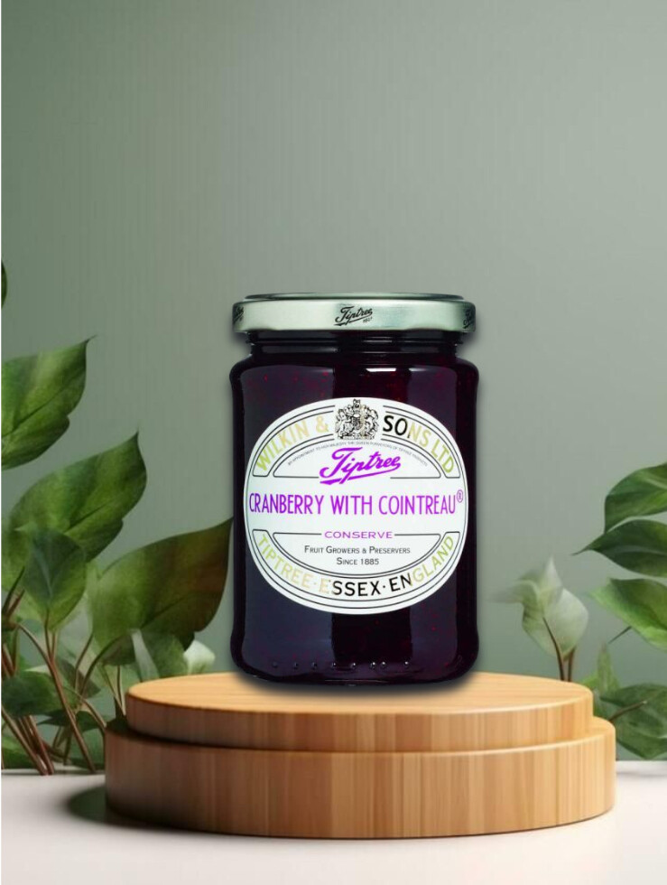 W&amp;S Cranberry with Cointreau Conserve 340g Glas 4% Vol.