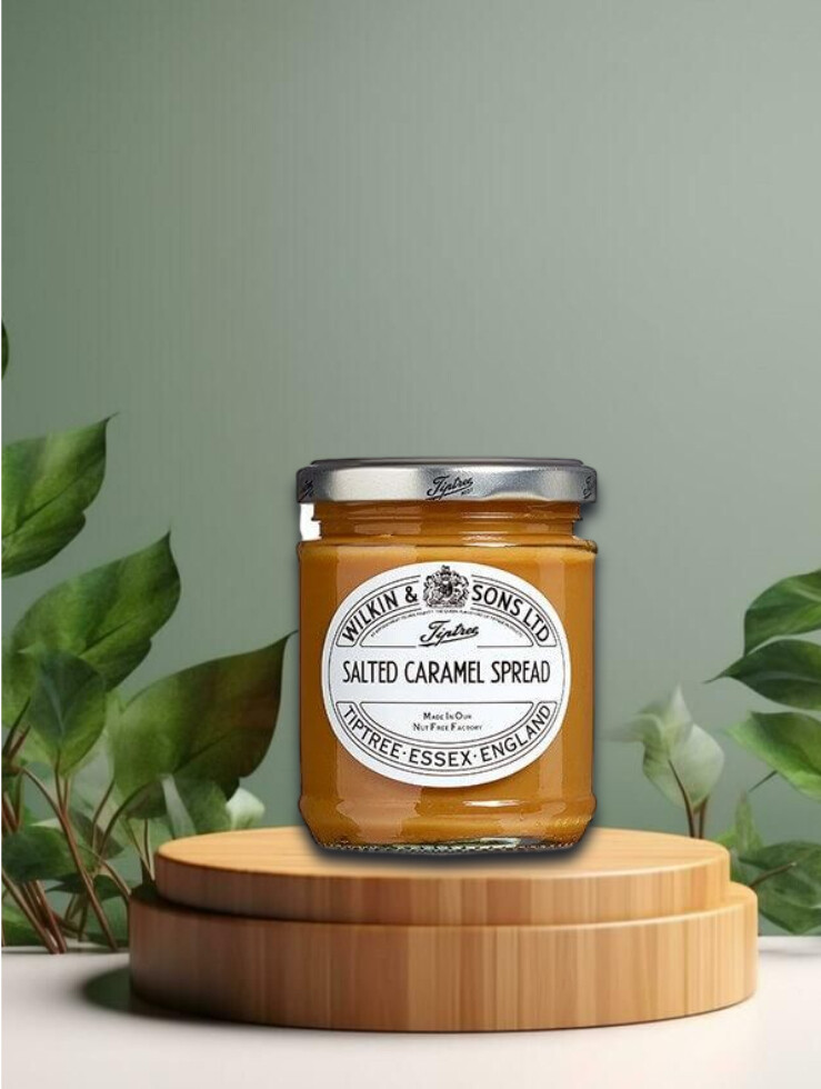 W&amp;S Salted Caramel Spread 210g Glas