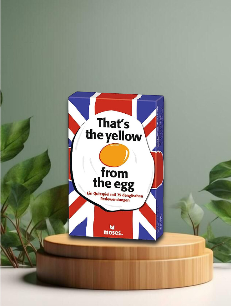 That`s the yellow from the egg - Denglisch Quiz mit 75 Redewendungen