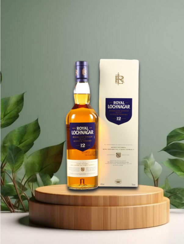 Royal Lochnagar Highland Single Malt Whiskey 12 Years