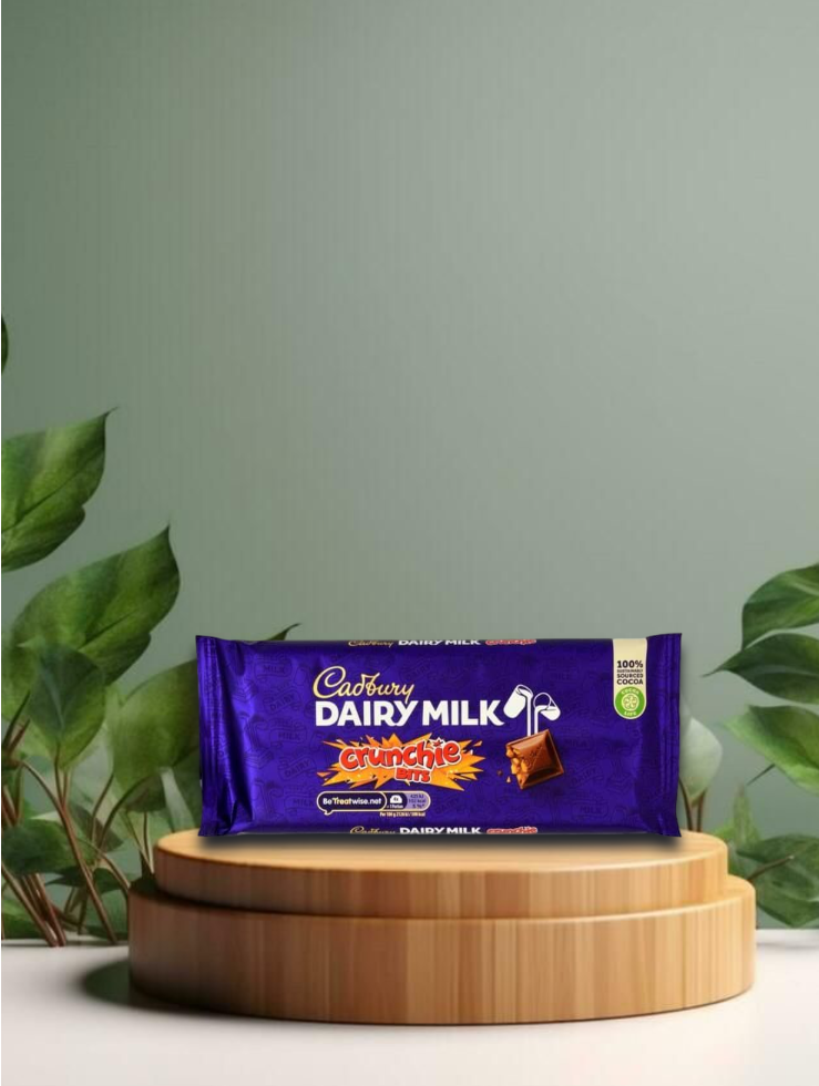 Cadbury   Dairy Milk Crunchie Bits Chocolate 180g