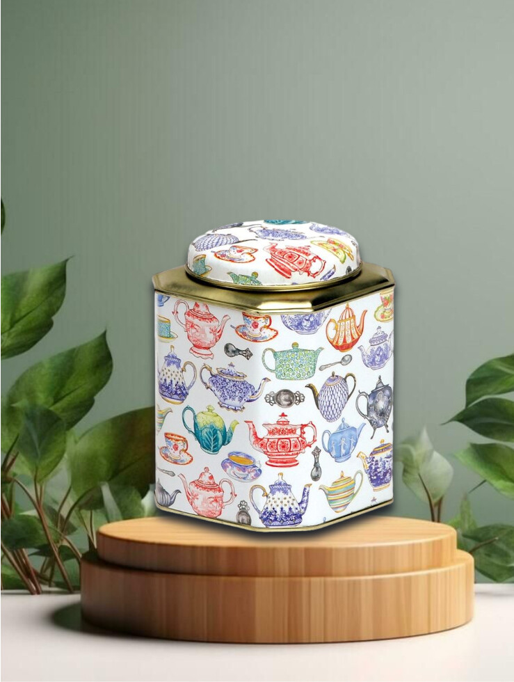 Tin High Tea 10,5x10,5x13,8cm