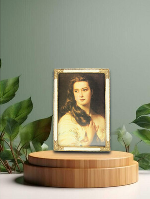 Bilderrahmen Creme/antikes Goldfarben (10x15)16,4x11,3x1,5cm Bilderrahmen Creme/antikes Goldfarben (10x15)16,4x11,3x1,5cm