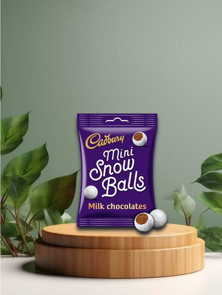 Cadbury   Mini Snow Balls 80g