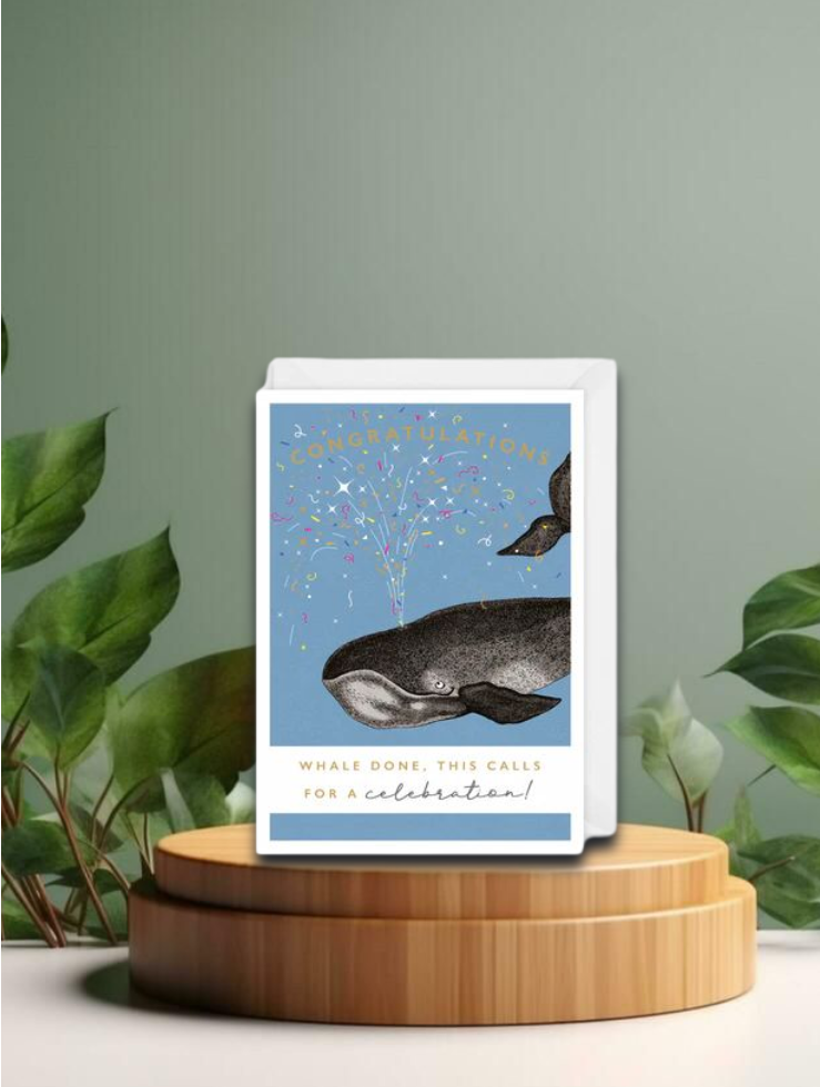 The Art File Whale done
