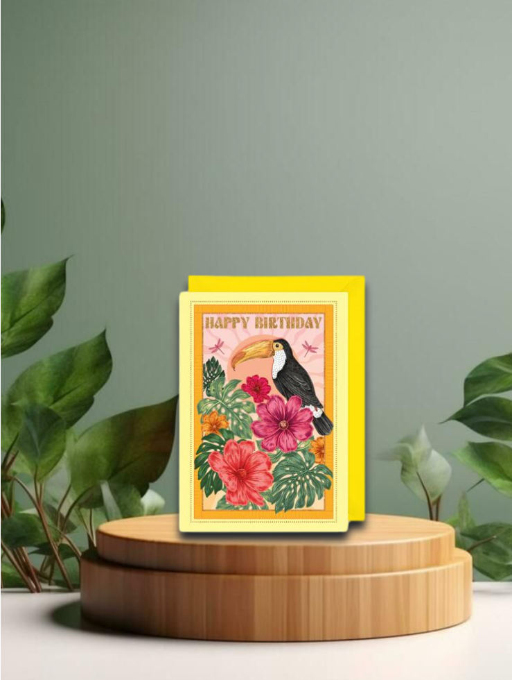 The Art File Soleil   Happy Birthday  Tucan / SE05