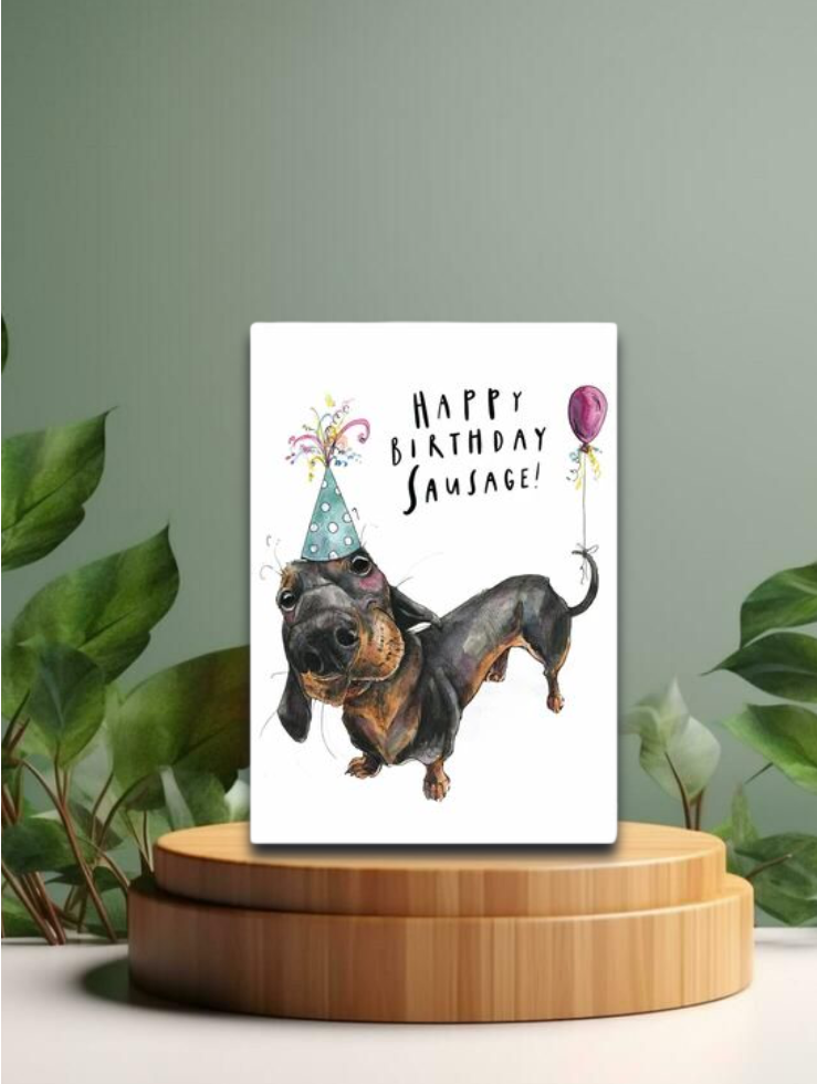 The Art File   Happy Birthday Sausage