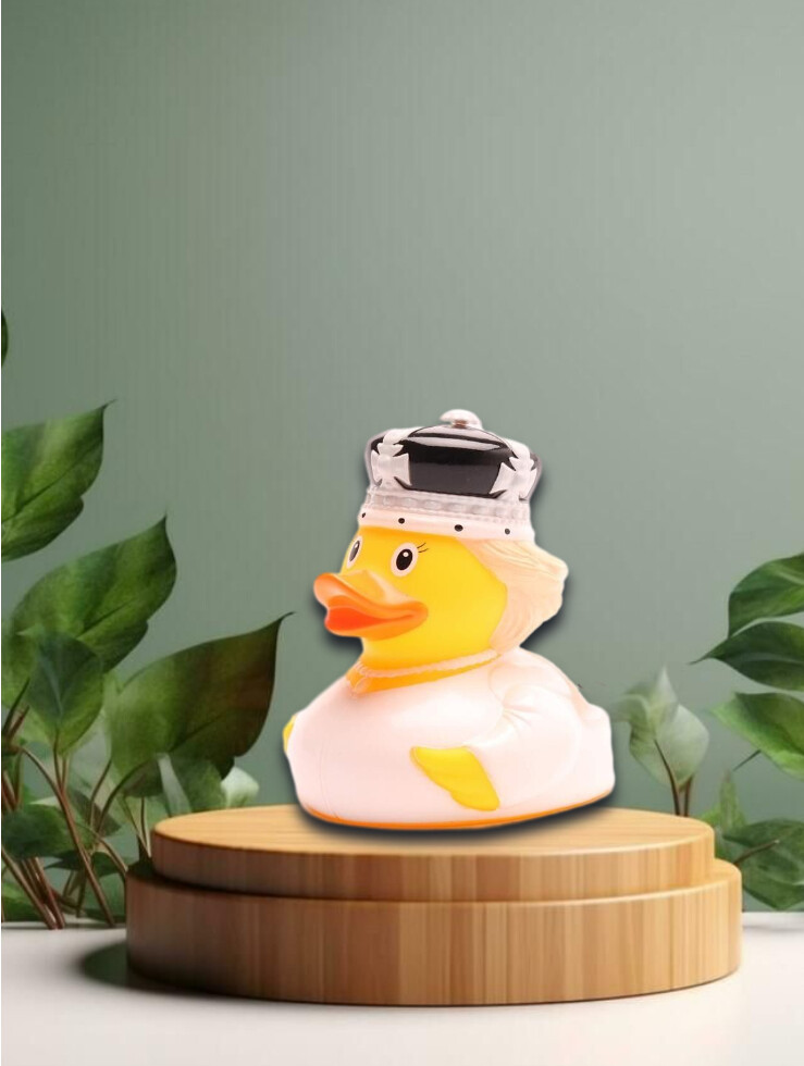 Badeente Camilla (Krönungsornat)