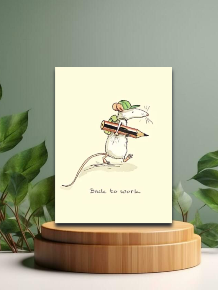 Two Bad Mice Back to work