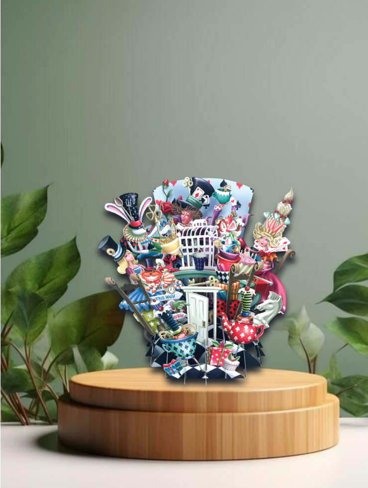 3D Greetings Card   Party Time