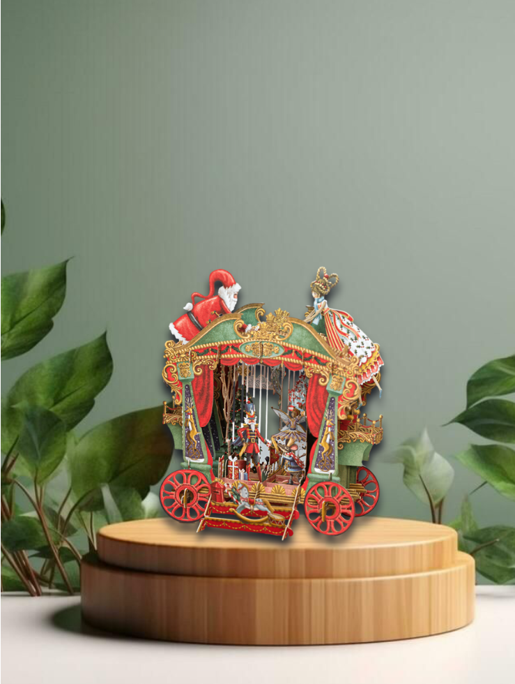 3D Card Christmas Puppets