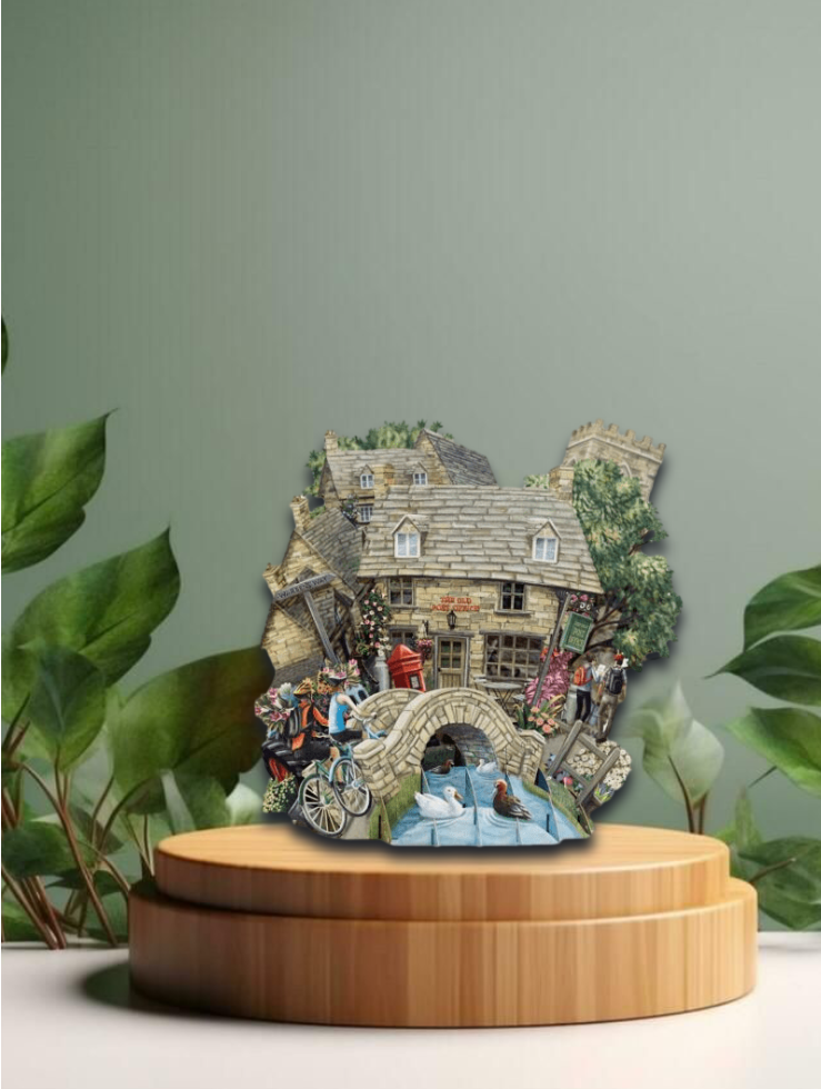 3D Greetings Card   The Cotswolds