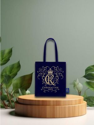 The Coronation Velvet Tote Bag