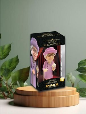 Minix Queen Elizabeth II Collectible Figurines 12cm Minix Queen Elizabeth II Collectible Figurines 12cm