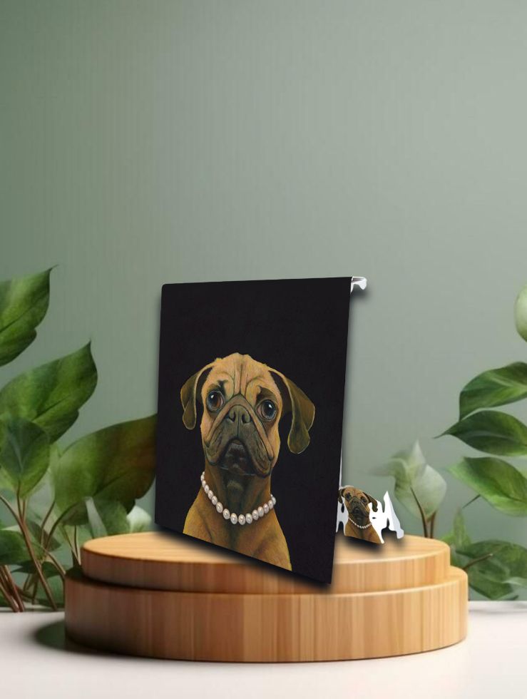 Klebezettel &quot;Doggs-Bunte Hunde - Pugmalion&quot;
