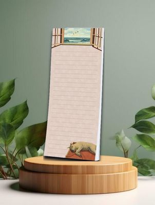 Kühlschrankblöckchen "Doggs-Bunte Hunde - Snowy with a chance of Meatballs"