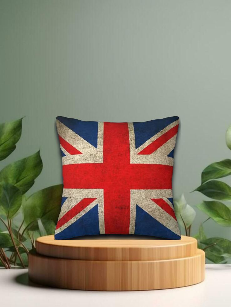 Kissen Viereck Union Jack Vintage 45x45cm