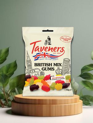 Taveners British Mix Gums 165g Taveners British Mix Gums 165g