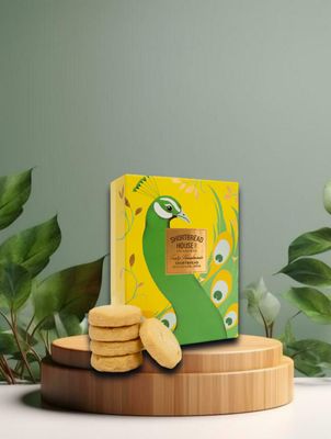 Shortbread House - Shortbread Sicilian lemon - Peacock Edition
