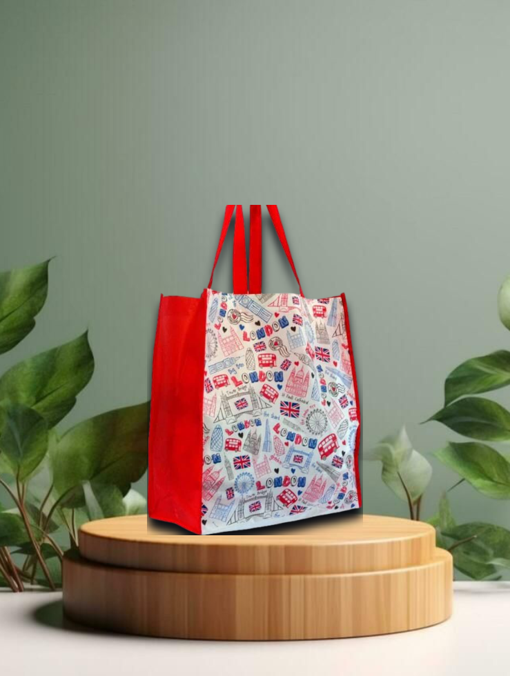 London Shopping Bag 35cm x 40cm Polypropylene
