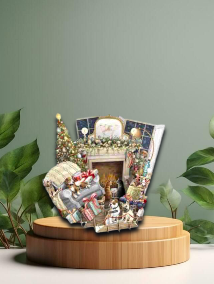 3D Card Sitting Room