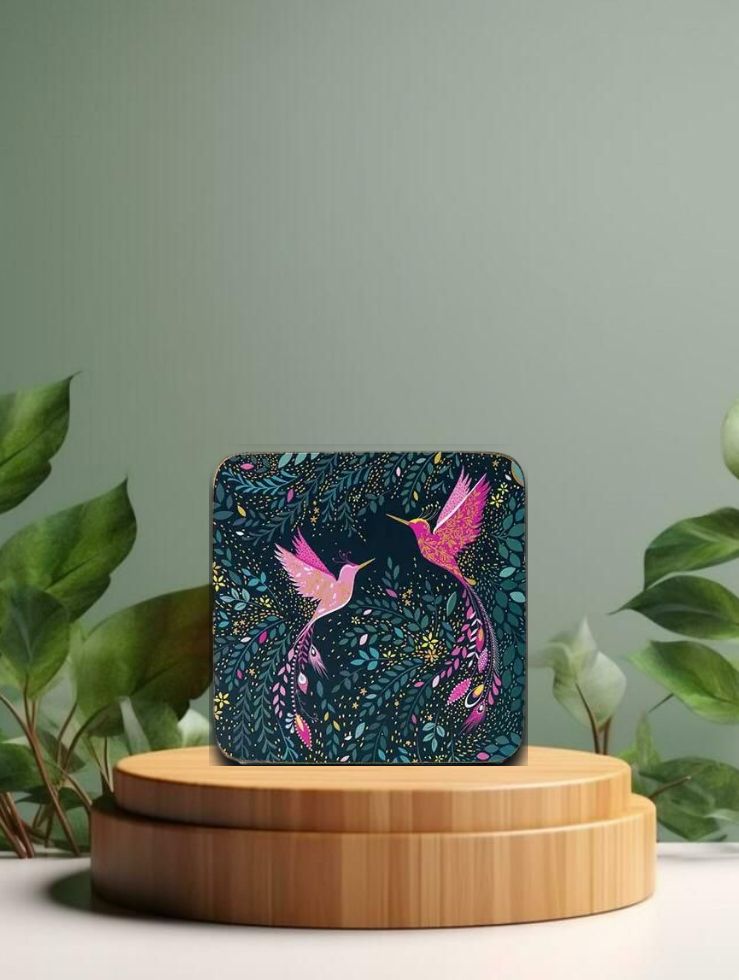 India Coasters S/4 10,5x10,5cm