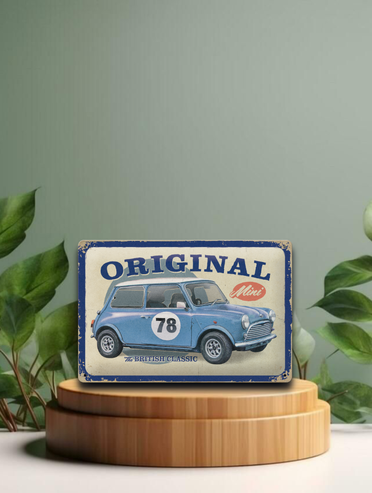 Blechschild - Mini - The British Classic 20 x 30 cm