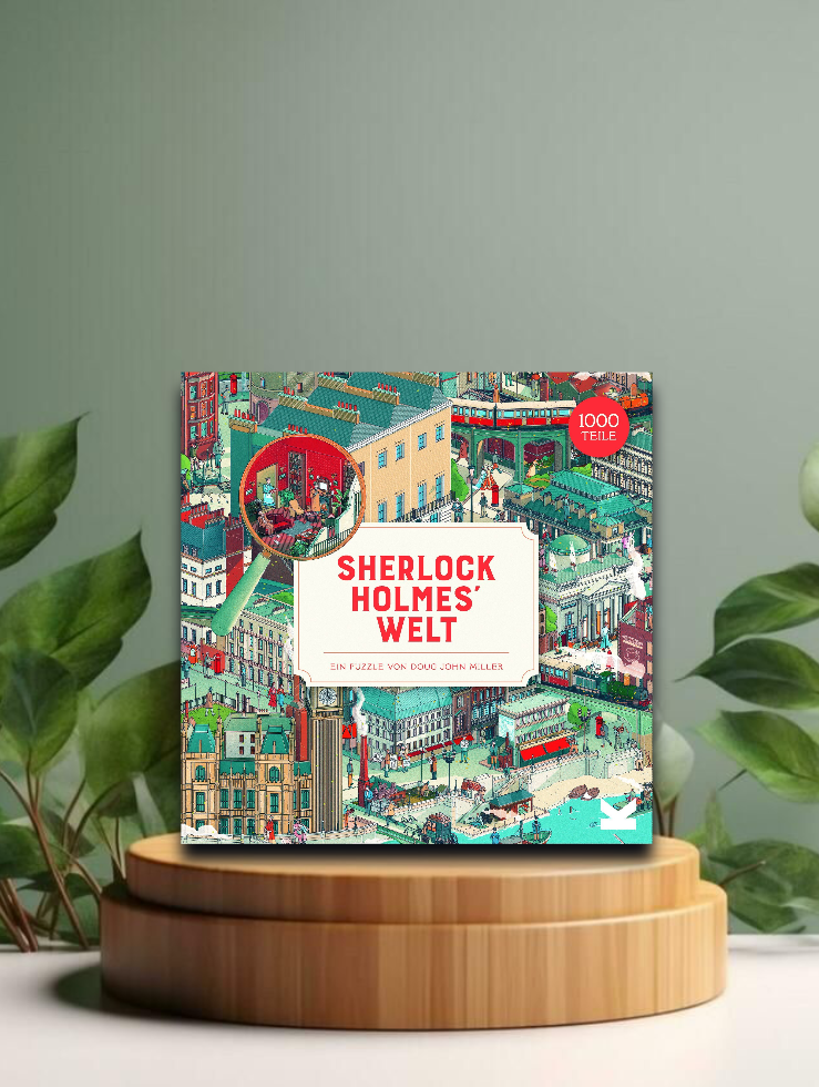 Puzzle Sherlock Holmes Welt, 1000 Teile