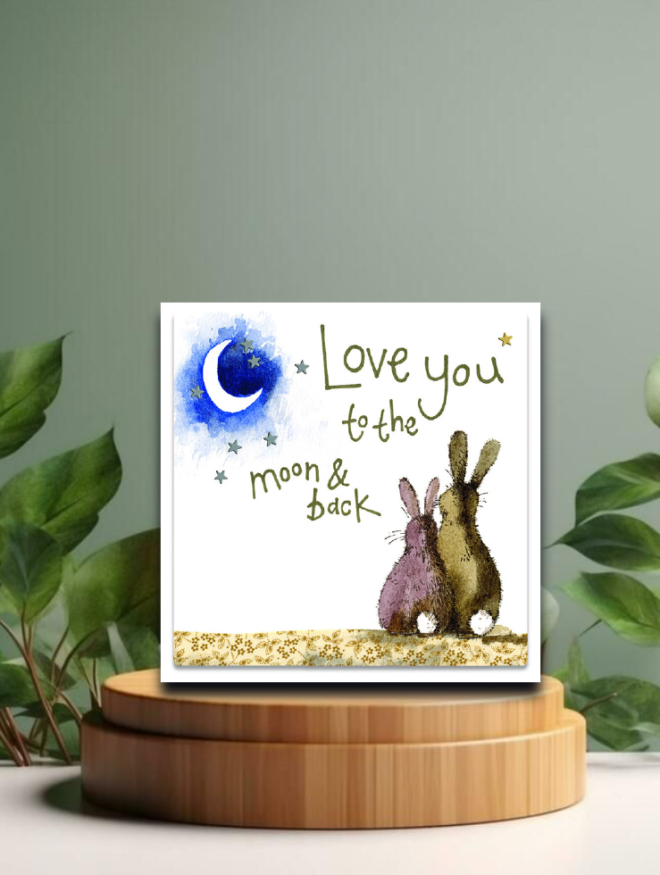 Moon Sparkle Card