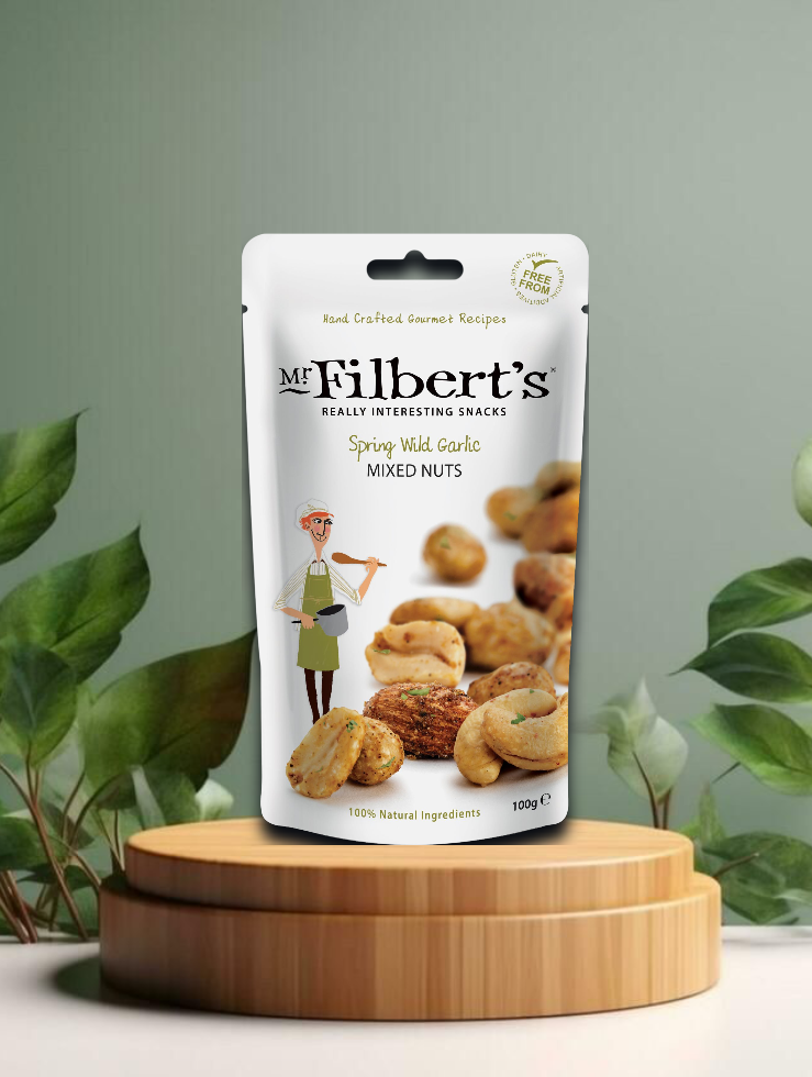 Mr. Filberts Spring Wild Garlic Mixed Nuts 100g