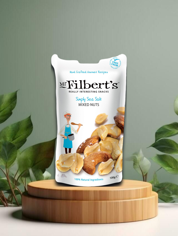 Mr. Filberts Simply Sea Salt Mixed Nuts 100g