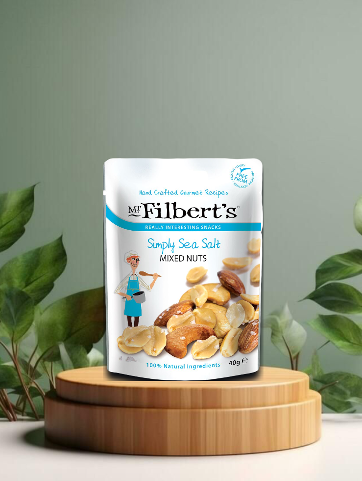 Mr. Filberts Simply Sea Salt Mixed Nuts 40g