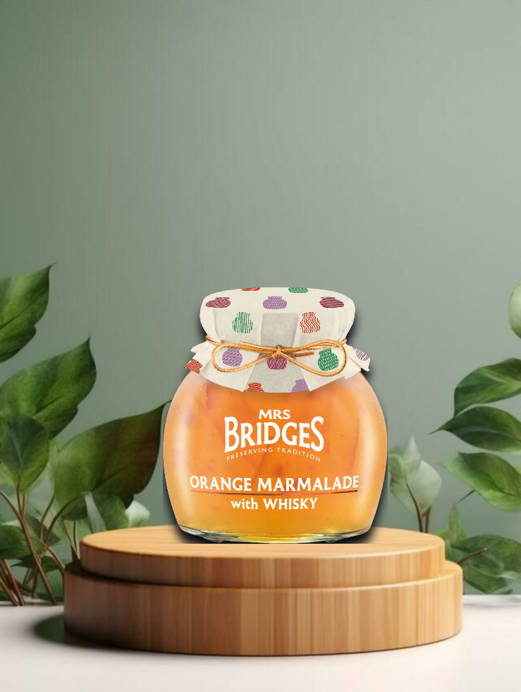 Mrs Bridges Orange Marmalade with Whisky 340g