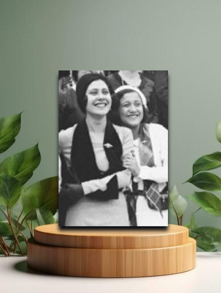 Vintage Postkarten - Unterwegs mit der besten Freundin - 12x17cm
