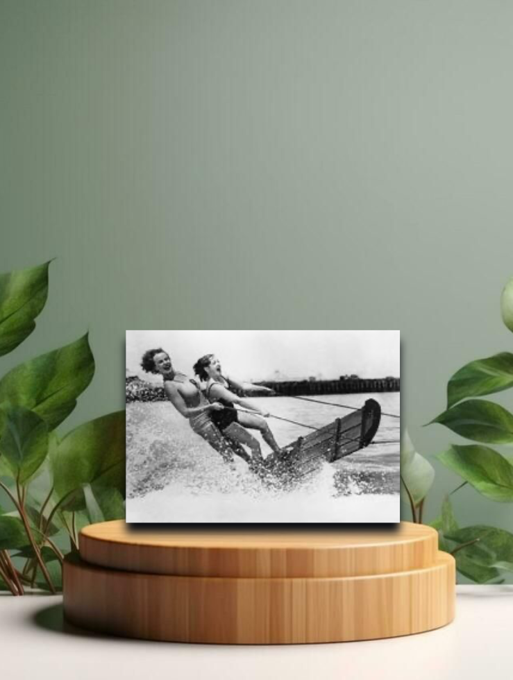 Vintage Postkarten - Wasserski Spezial - 12x17cm