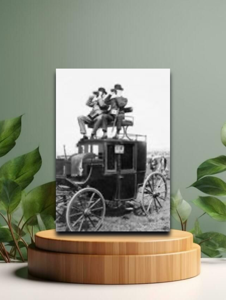 Vintage Postkarten - Ja, wo laufen sie denn - 12x17cm