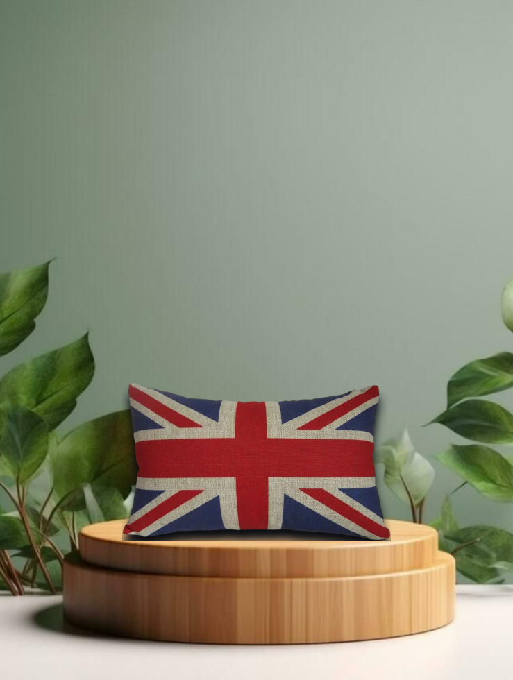 Kissen Rechteck Union Jack 48x29 cm
